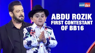 Bigg Boss 16  Salman Khan Announces First Contestant Abdu Rozik