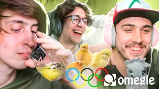 COMENDO OVO NO OMEGLE | ROLIMPÍADAS ft. FELCA E COELHO