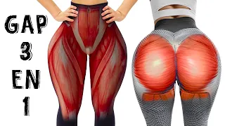 La Rutina GAP 3 en 1 para tener Abdomen Planito Glúteos Tonificados y Piernas Marcadas