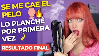 Transformando mi pelo rizado en liso | Mi experiencia al planchar después de 10 años | Bella Dueñas