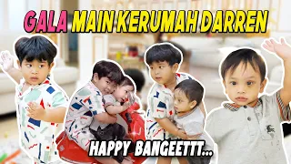GALA MAIN KERUMAH DARREN.. HAPPY BANGET SAMPAI GAK MAU PISAH SAMA GALA