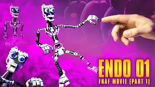 How to make articulated Endo in less than 8 minutes | FNAF clay art