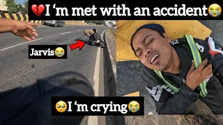 😭I’m Met with an Accident💔|🥺Jarvis Broken😰 | I’m Crying😭| Episode 2 | Nepal Ride💔| AjS🥺|Ajees