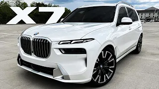 2023 BMW X7 40i LCI Walkaround Review + Exhaust Sound Revs & Launch Control