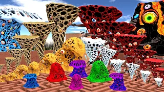 ALL SIZE TINY TO TORNADO INFECTED TSUNAMI TRYPOPHOBIA BIG MAZE EP 4 In Garry's Mod