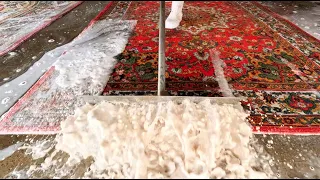 The most oddly satisfying Rug Scraping compilation video №6