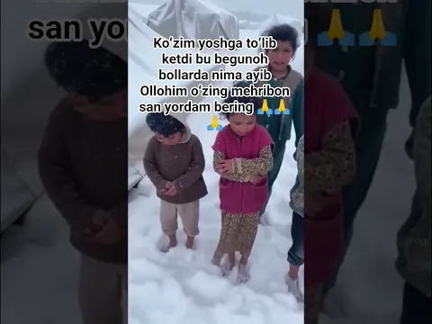 Ollohim oʻzing mehribon san yordam qiling