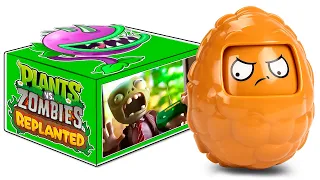 ¡CAJA MISTERIOSA PLANTS VS ZOMBIES! 🎁 Nuevas figuras PVZ Replanted