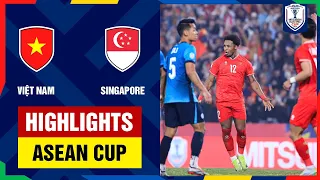 Highlights: Việt Nam - Singapore: Xuân Son không ngừng ghi bàn, thắng lợi mỹ mãn