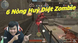 Đã Mắt Với TOP 4 Khẩu 6 Nòng-VIP Cân Team Zombie - Tiền Zombie v4