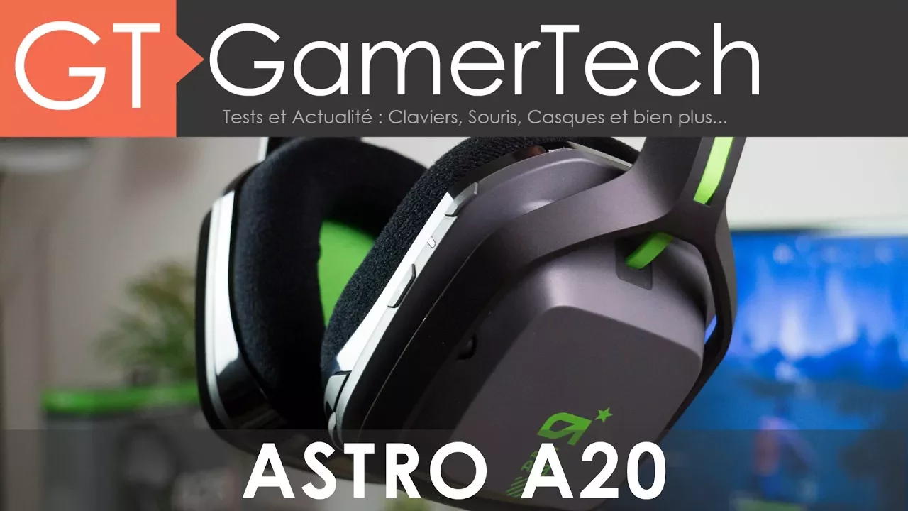 Vido-Test de Astro Gaming A20 par GamerTech