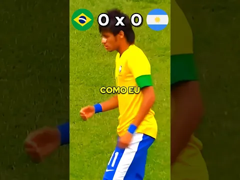 Esse dia foi LOUCO 34!🤭🤯 #engraçado #futebol #neymar #messi #brasil #argentina