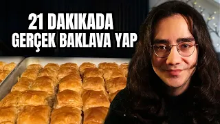 Evde Gerçek Antep Baklavası | 21 Dakikalık Detaylı TAM BAKLAVA REHBERI
