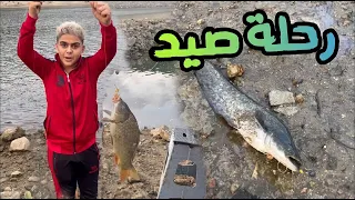 رحلة صيد السمك - 24 ساعة في البحيرة ! 😂🎣 هجم الثعلب علينا