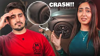 HE CRASHED MY NEW BMW? 💔 | S8UL Reacts to my Car