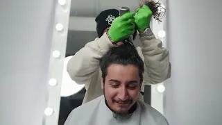 7 years without a haircut 💇 Amazing Transformation