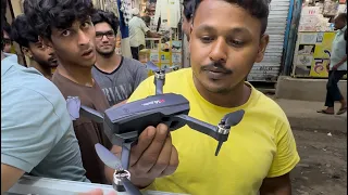 H16 Brushless Drone Dual Camera Foldable WIFI Remote Control review cheapest price Drone in Mumbai 😲