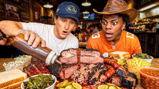 Trying the best BBQ in the WORLD with IShowSpeed