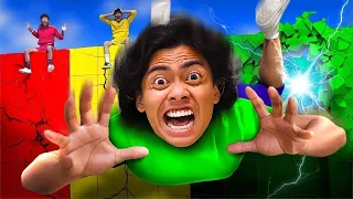 DO NOT FALL OFF THE TOWER OF BOXES!!!