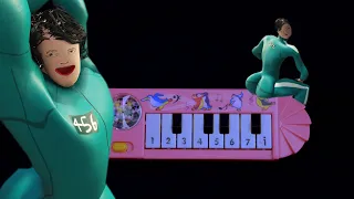 Pro Squid Game Players Be Like by Kotte Animation (how to play on a 1$ piano)
