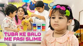 Tuba Zaid ko chiye  same slime  #toddlers #kidsvideo
