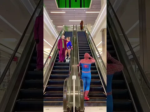 Spider-Man Meets Joker and Harley Quinn