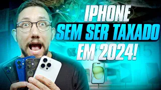 IMPORTAR IPHONE DOS EUA SEM SER TAXADO AINDA É POSSÍVEL EM 2024?