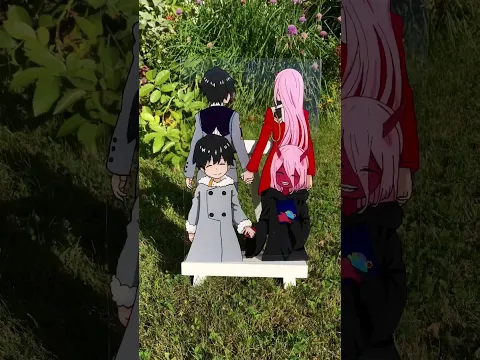 Zero two and Hiro💕❤️ #animeart #glasspainting #ditf #zerotwo #anime #animepainting
