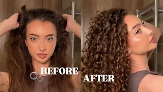 my curly hair routine: getting my curls back
