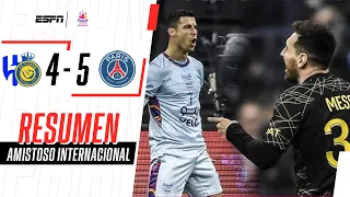 ¡MESSI, CRISTIANO Y MBAPPÉ BRILLARON EN UN PARTIDAZO! | Riyadh Season Team 4-5 PSG | RESUMEN
