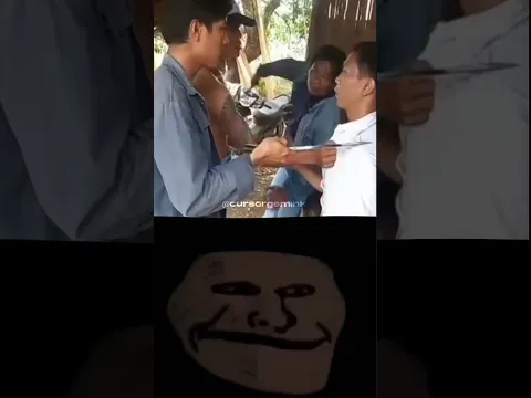 blud trying deal with him 💀 | troll face meme (credits: @lebakcadasofficial9477)