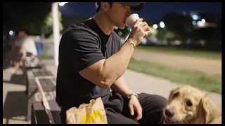 상길 , 그냥 한강 햄버거 산책 / (헬창의 리트리버)