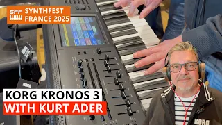 Korg Kronos 3 With Sound Designer Kurt Ader (KApro) | SynthFest France 2025