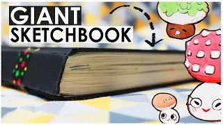 MY BIGGEST SKETCHBOOK TOUR - 3 years of Drawings and Art ideas